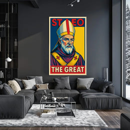 Saint Leo the Great Poster