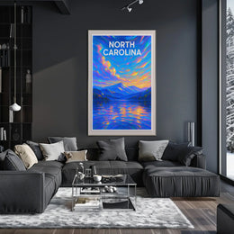 North Carolina Landscape Poster