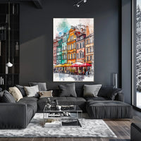 Poland Warsaw Old Town Square Poster