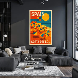 Spain Costa Del Sol Poster