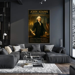 John Adams Founding Father Poster