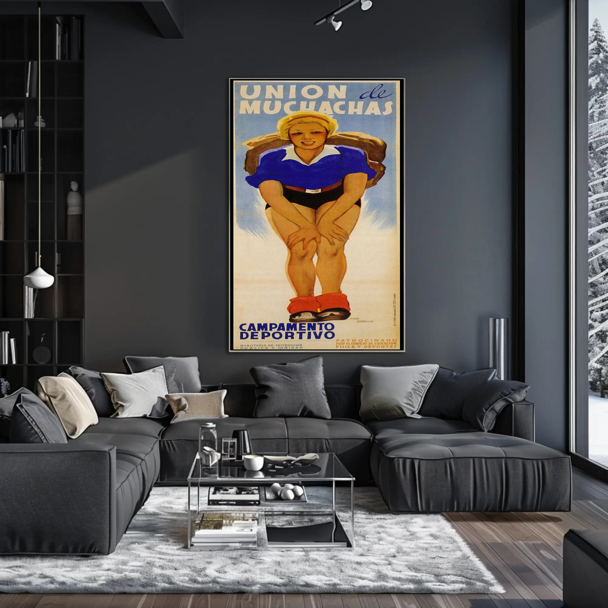 Union of Girls: Vintage Sports Camp Poster
