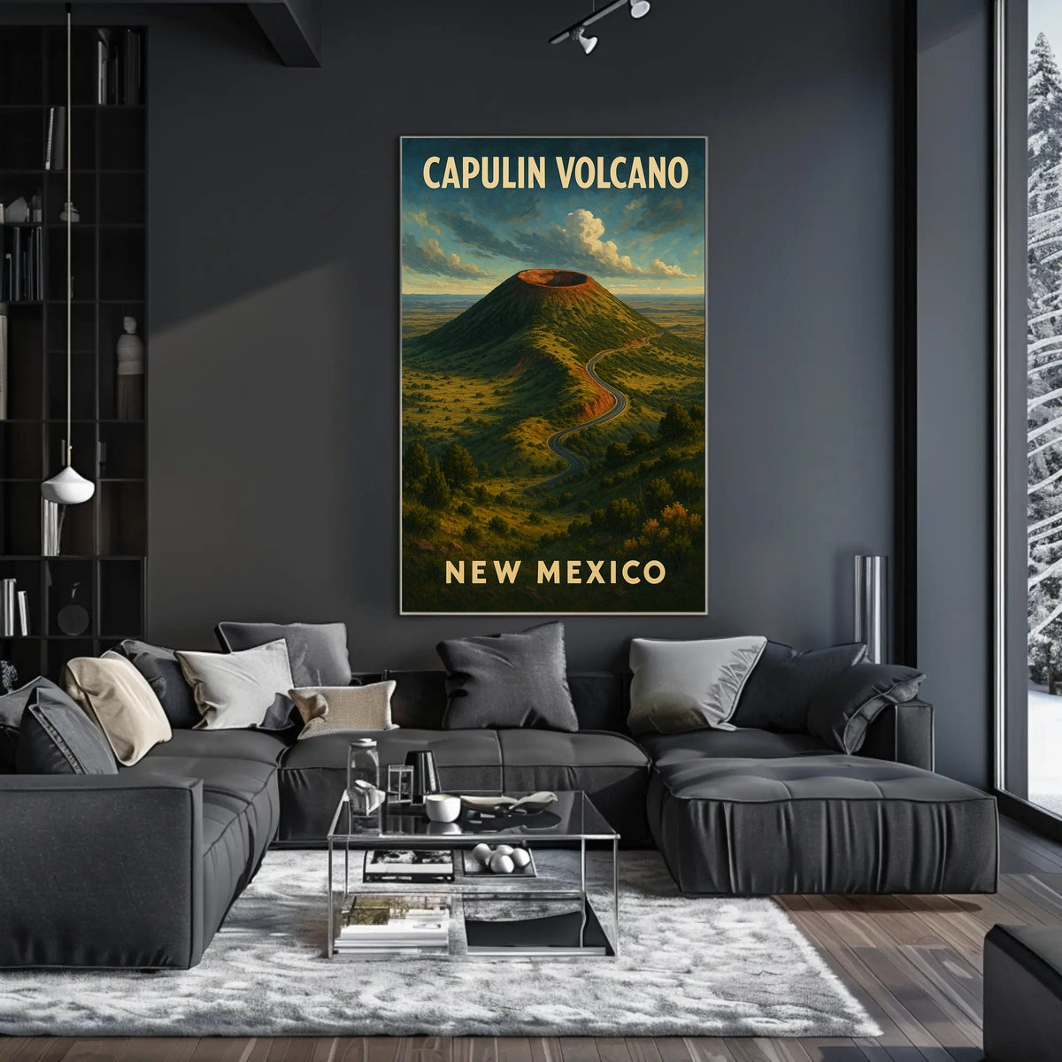 Capulin Volcano New Mexico Poster