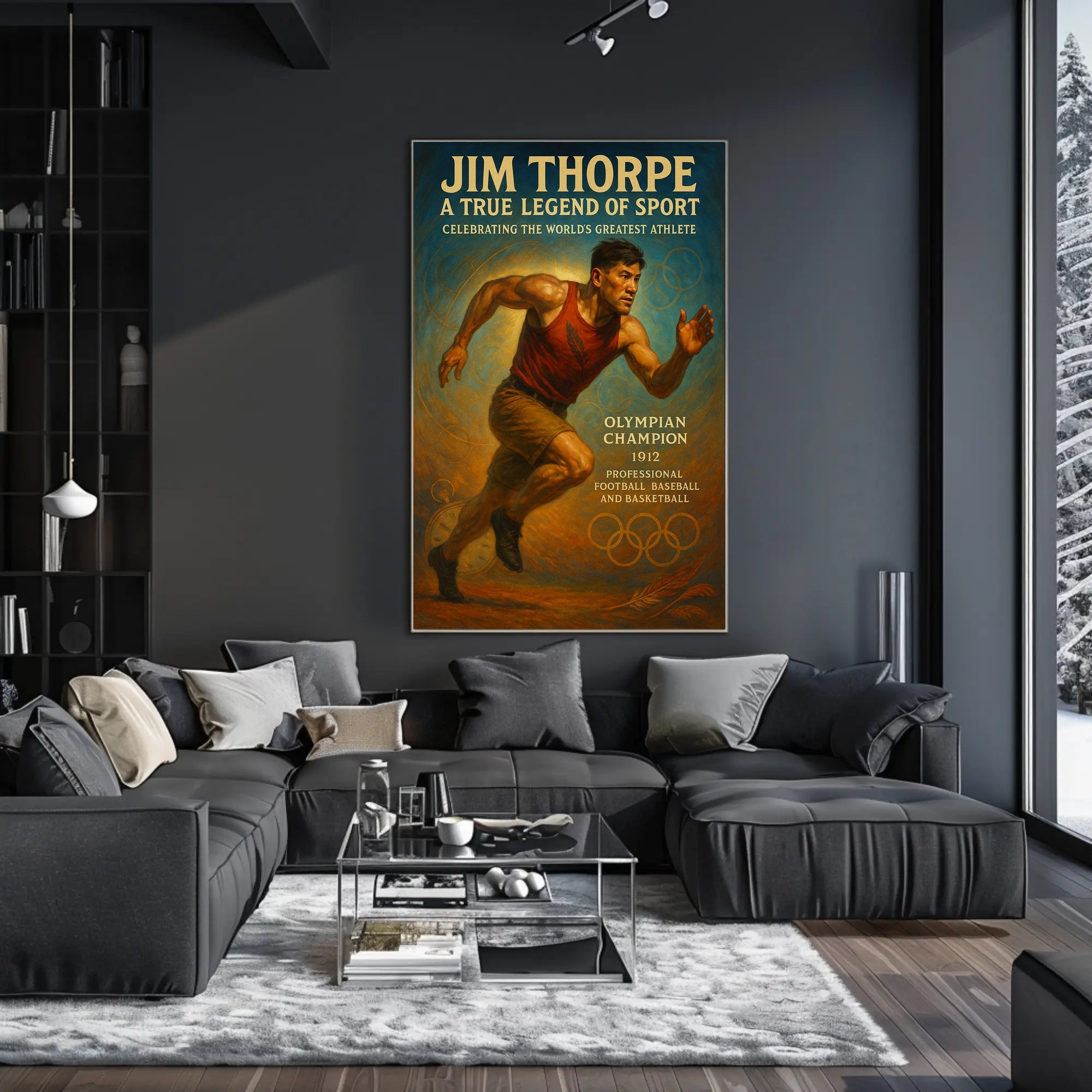 Jim Thorpe – A True Legend of Sport Poster