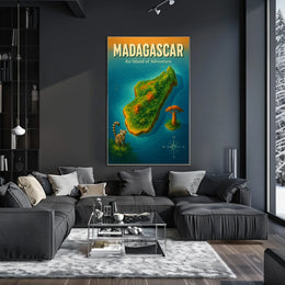 Madagascar An Island of Adventure Poster