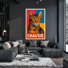 Chausie Cat Poster