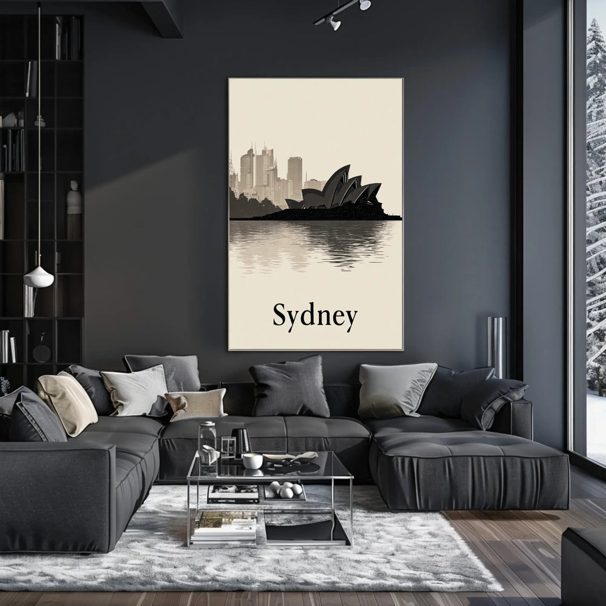 Sydney Skyline Poster