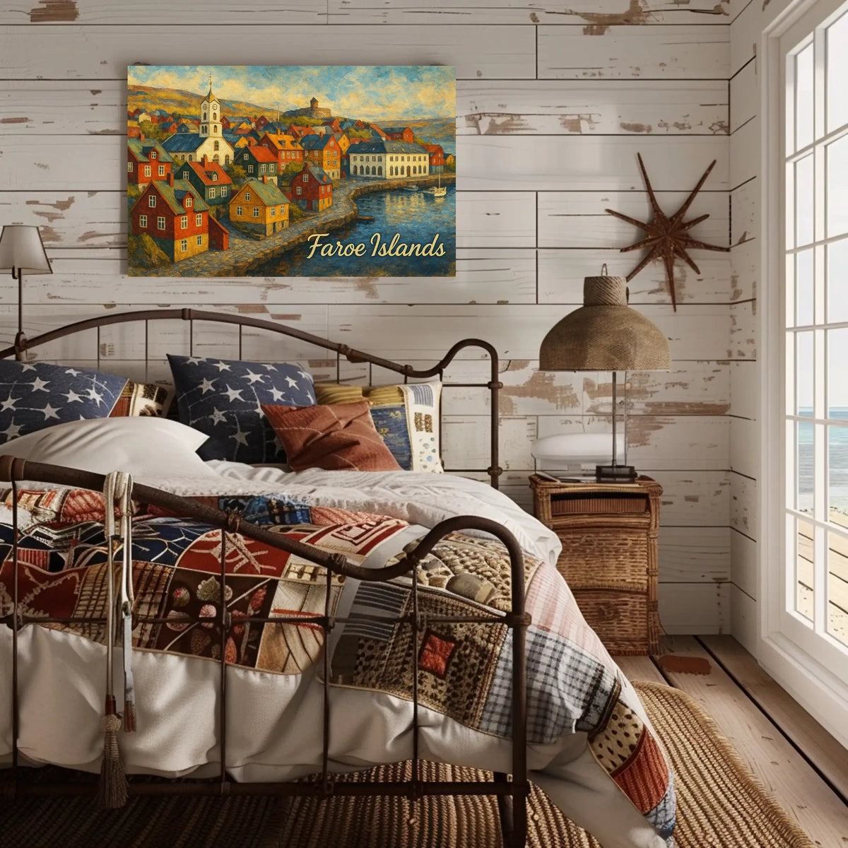 Faroe Islands Scenic View Poster