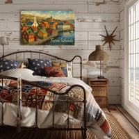 Faroe Islands Scenic View Poster