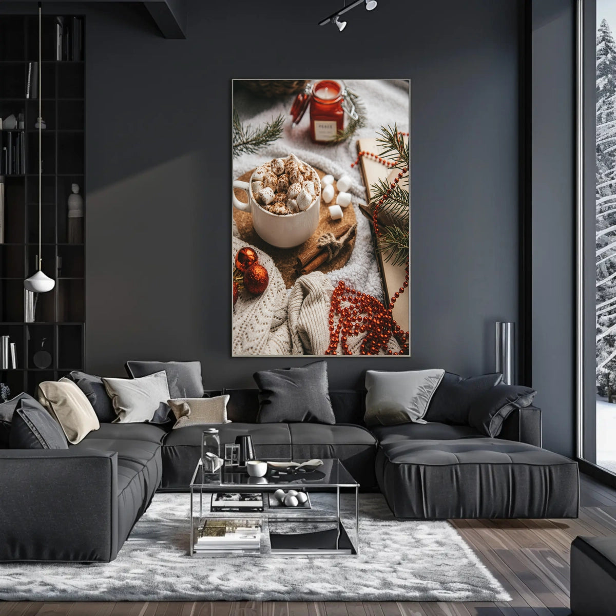 Cozy Winter Vibes Poster