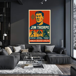 Celebrating Jim Thorpe Poster