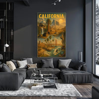 California Dreamscape Poster