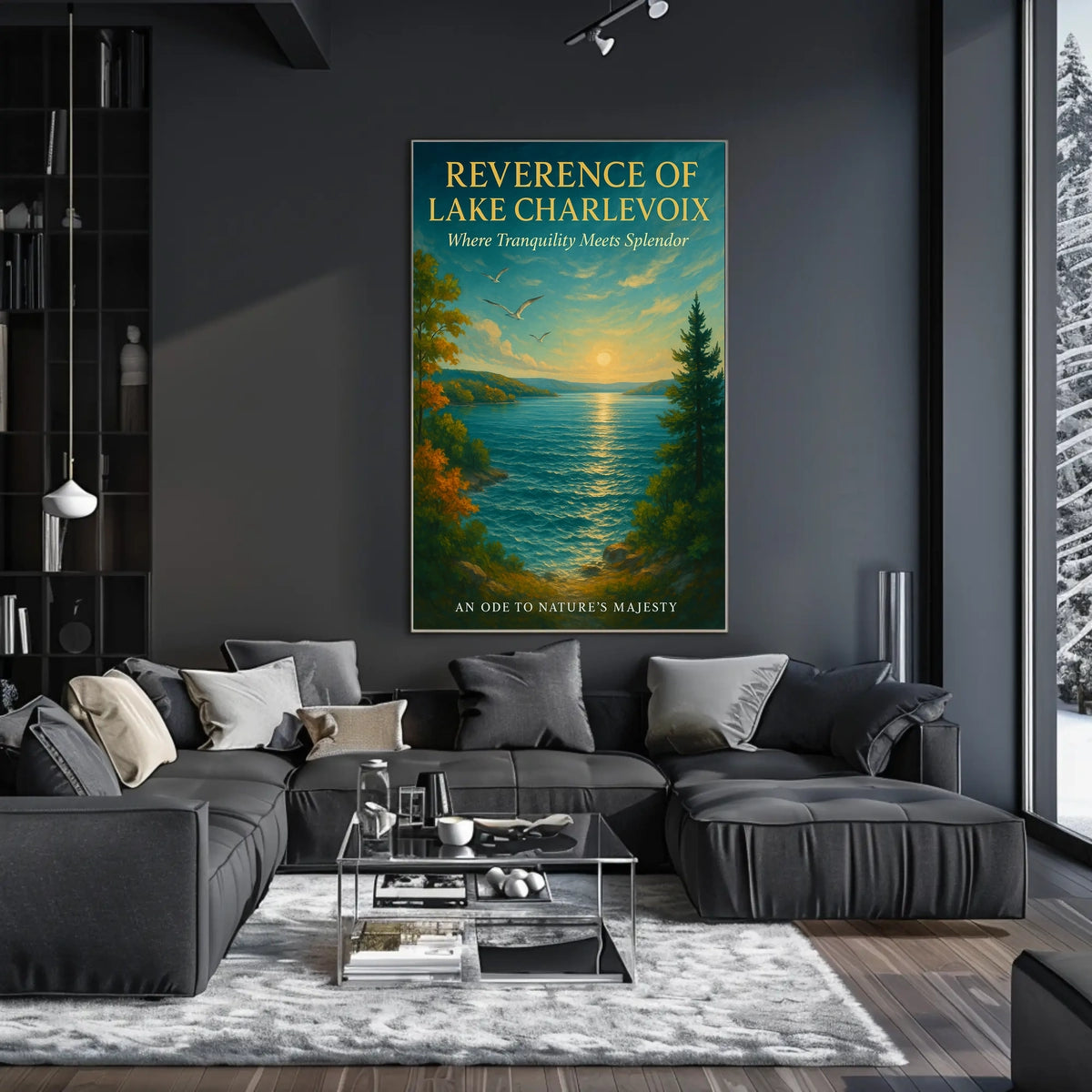 Reverence Of Lake Charlevoix Poster