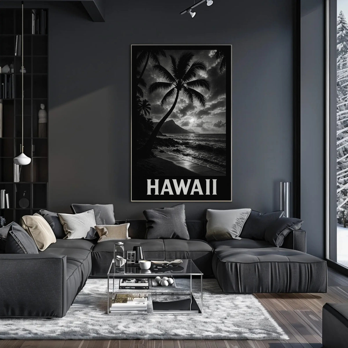 Hawaii Tropical Serenity Poster