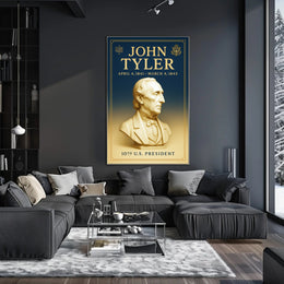 John Tyler 10th President Poster PosterGoat