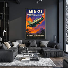 MIG-21 Guardians of the Skies Poster