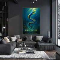 Ribbon Eel Grace in Motion Poster