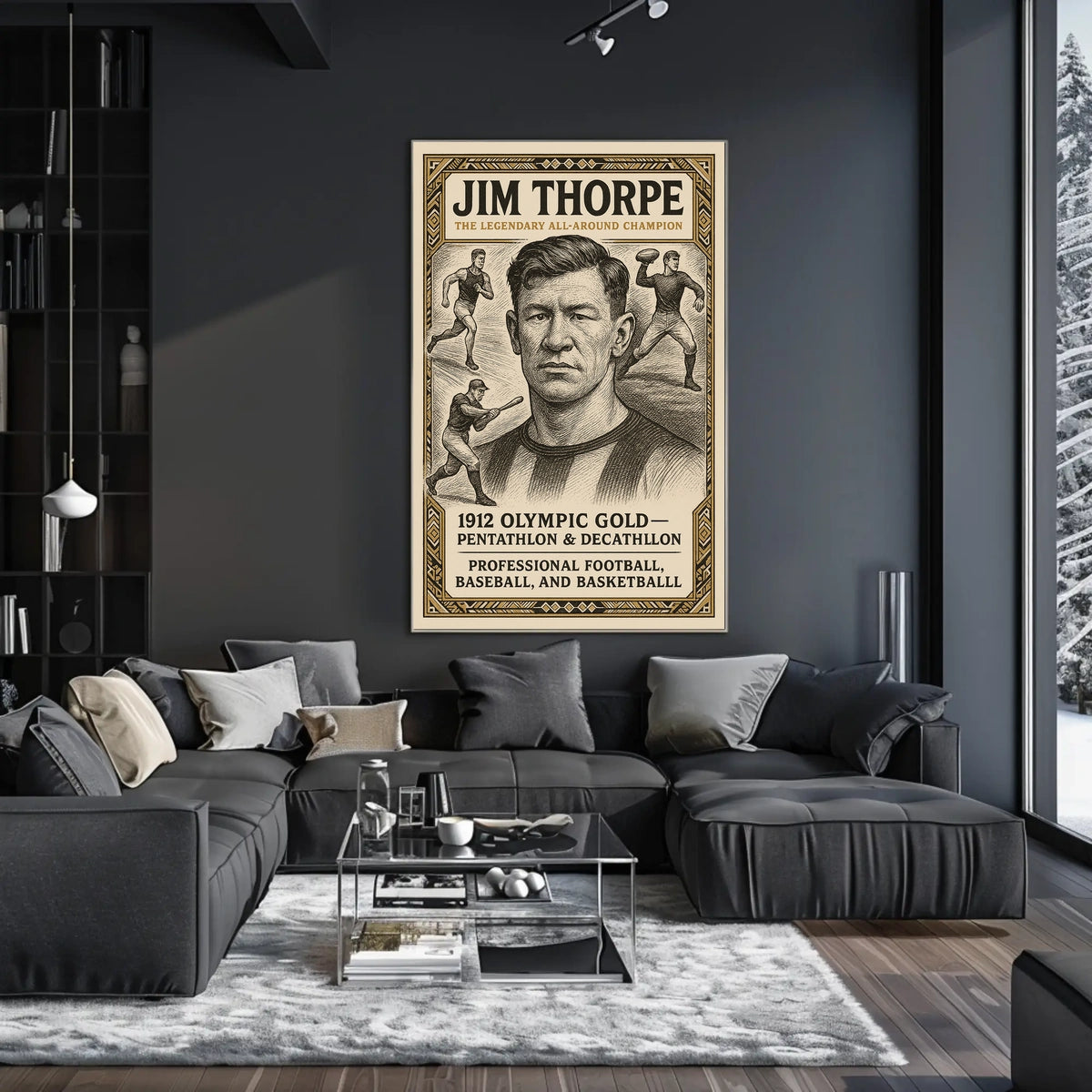 Celebrating a Legendary Athlete Poster