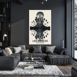 Los Angeles Reflections Poster