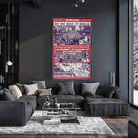 Allied Victories World War II Historical Poster