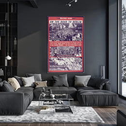 Allied Victories World War II Historical Poster