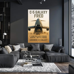 C-5 Galaxy Still Hauling Poster