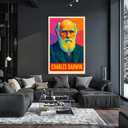 Charles Darwin Evolutionary Visionary Poster