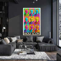 Holy Icon - Pop Art Style Poster PosterGoat