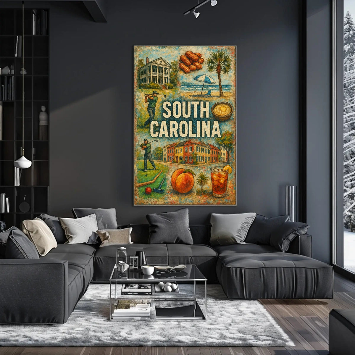 South Carolina Highlights Poster