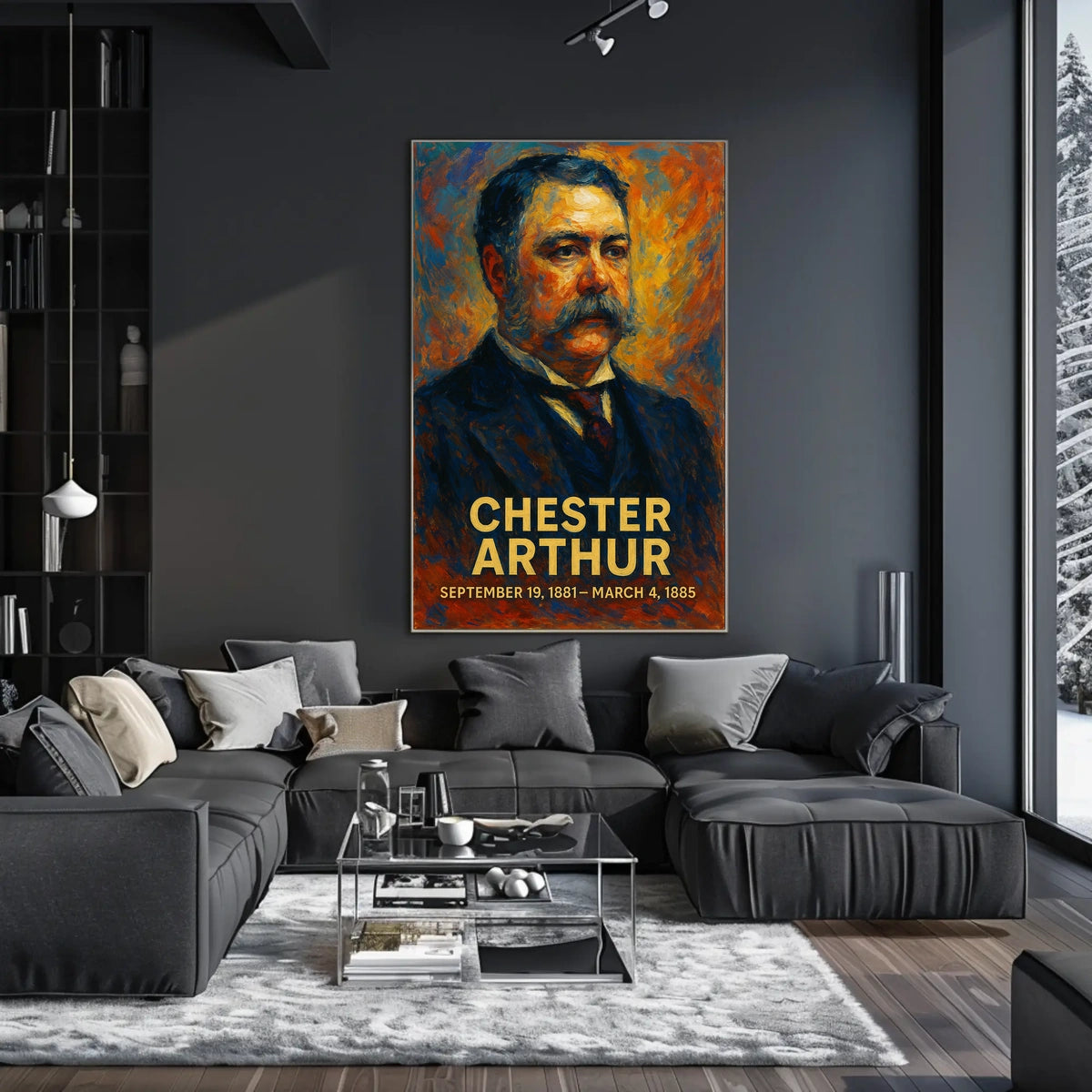 Chester Arthur Poster