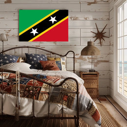 Saint Kitts and Nevis Flag Poster