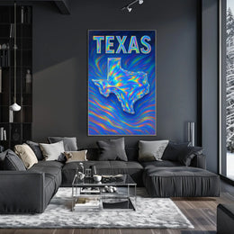 Texas Vibes Poster