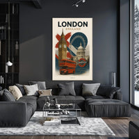 London Landmarks Poster