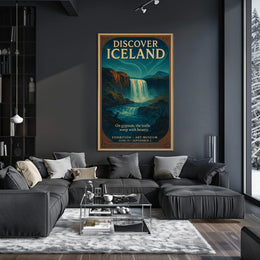 Discover Iceland Poster