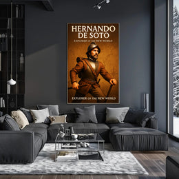 Hernando de Soto Explorer of the New World Poster PosterGoat