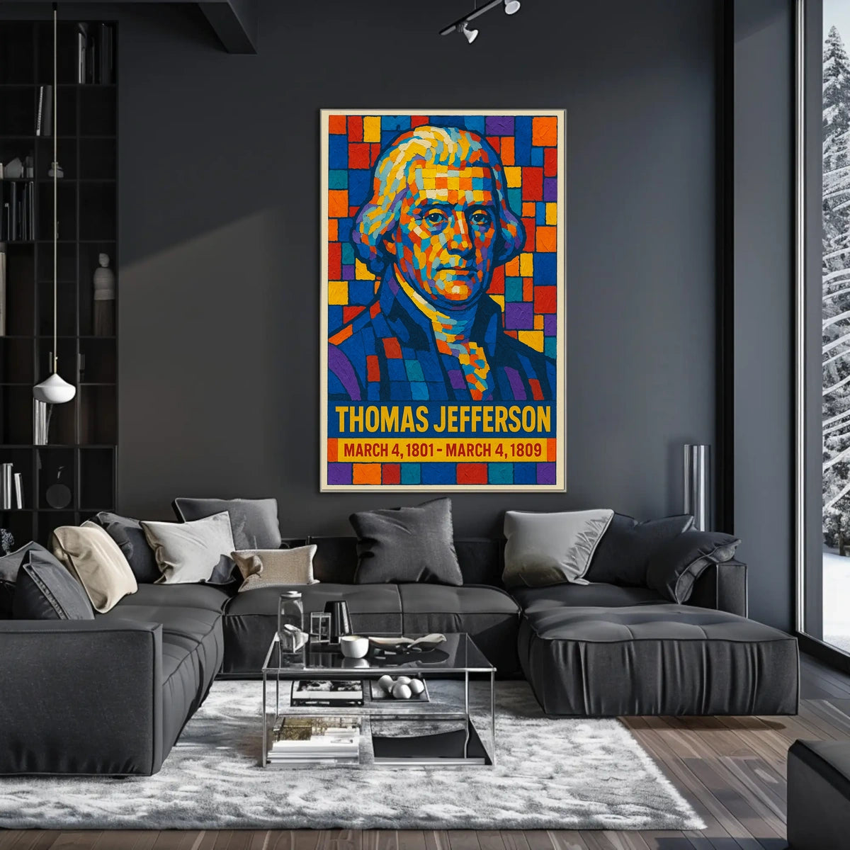 Thomas Jefferson 3rd President Poster