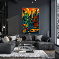 Vibrant New York City Life Poster