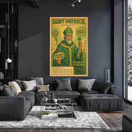 Saint Patrick – Defender of Ireland Poster PosterGoat