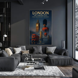 London The Timeless City Poster