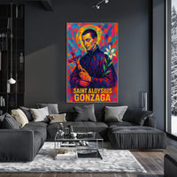 Saint Aloysius Gonzaga Poster
