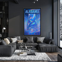 Alabama In Vivid Hues Poster