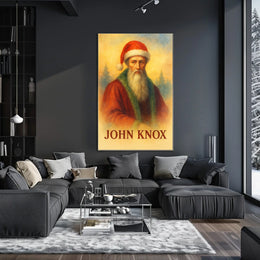 John Knox Santa Claus Parody Historical Poster