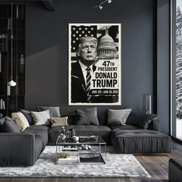 Donald Trump The Resolute Patriot Poster