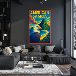 American Samoa Scenic Poster