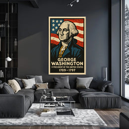 George Washington 1st President Poster
