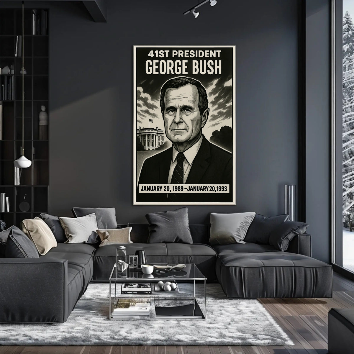 George Bush 41st President Poster