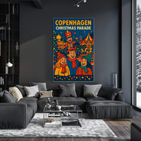 Copenhagen Christmas Parade Poster