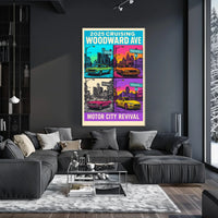 2025 Cruising Woodward Ave Poster