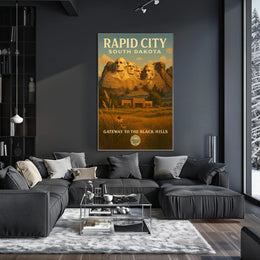 Gateway to the Black Hills Poster