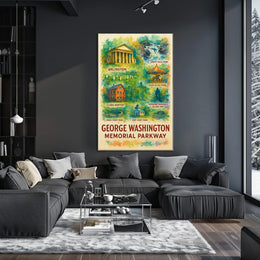 George Washington Memorial Parkway Poster